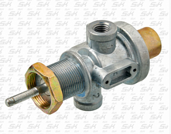 Кран блокировки VOLVO FH / 3-ходовой 2-позиционный магистральный клапан / 10 bar