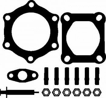 РМК турбокомпрессора монтажный (прокладки,шпильки,гайки,уплотнен)\MAN D2066 LF 01/02/03/04