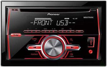 Автомагнитола  Pioneer  FH-X380UB 2DIN