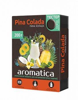 Ароматизатор воздуха  Aromatica(Pina Colada) гелевый под сиденье