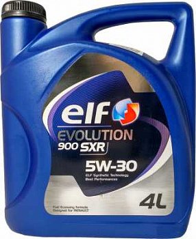 Масло мот. 5W30 ELF Evolution 900 SXR 4Л