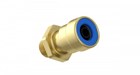 Соединитель (бронза) прямой / M10 - 08мм