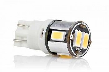 Светодиод  R5W12V 5LED белый