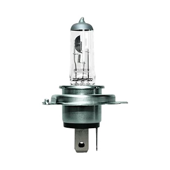 Лампа галоген 12V H4 60/55W OSRAM + 60% Silverstar DuoBox (к-т 2шт.)