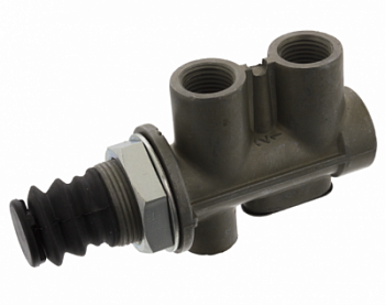 Кран блокировки VOLVO FH / 3-ходовой 2-позиционный магистральный клапан / 10 bar