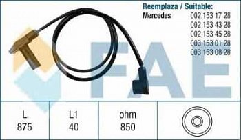 датчик положения коленвала!\ MB W201/W124/W140 2.0-5.0 84-99