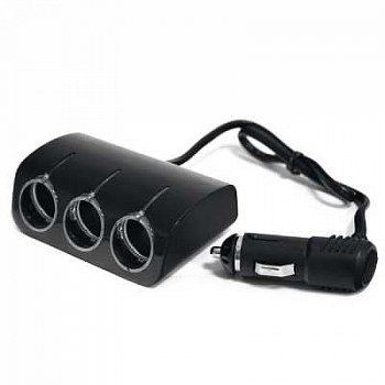 Разветвитель прикуривателя 1521  на 3 прикуривателя