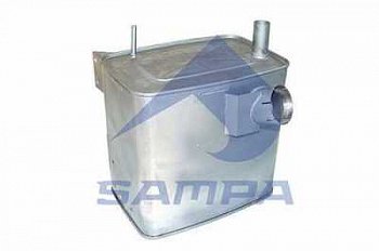 Бочка глушителя  MB Actros