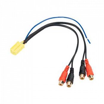 Фишка   переходник KICX Mini ISO LF-4RCAREM для LADA