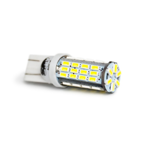 Светодиод Т10 12V T101 (W2.1x9.5D) 54SMD 3014 9-30V W5W