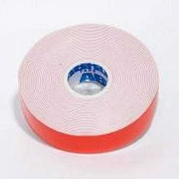 Скотч двусторонний  25мм х 3м прозрачный с защитой от воды ( блистер)