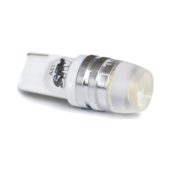 Светодиод Т10 12V T037 (W2.1х9,5D) 5SDM  W5W блистер 2шт (белый)