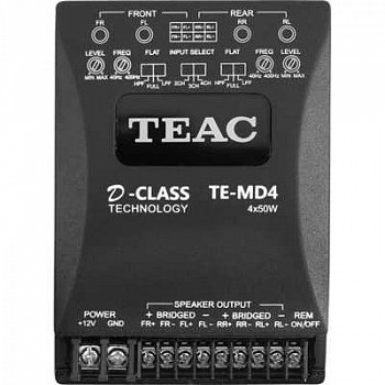 Усилитель 4-х канальный   TEAC  TE-MD4  4x50  D-КЛАСС
