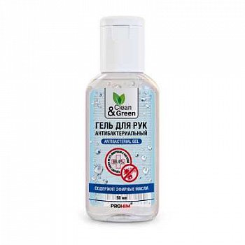 Гель для рук антибактериальный 50 мл Clean&Green CG8013