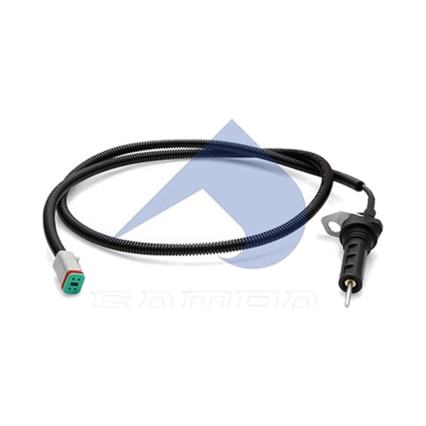 Датчик износа тормозных дисков левый задний. L=1280MM, GREEN; RVI