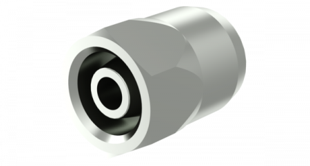 Соединитель (бронза) гайковый наконечник / M14 - 08 мм