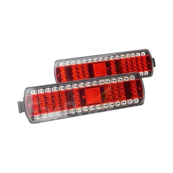Фонарь задний левый LED КамАЗ-5490 (прямоуг. разъем)