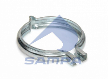 Хомут D110-127мм трубы глушителя от турбокомпрессора VOLVO нерж