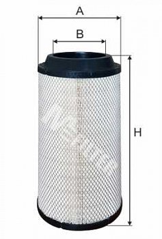 Фильтр воздушный John Deere     (d= 94  D=159  H=375)