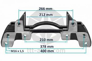 Скоба суппорта (кронштейн)