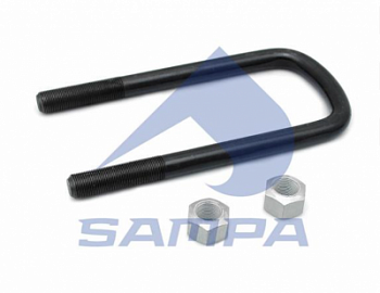 Стремянка рессоры M20x2.5x265 с гайками Мерседес