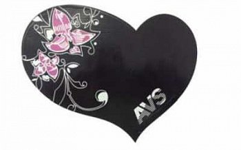 Коврик  Противоскользящий  NANO AVS NP-005 "Сердце" (17см#14см.)