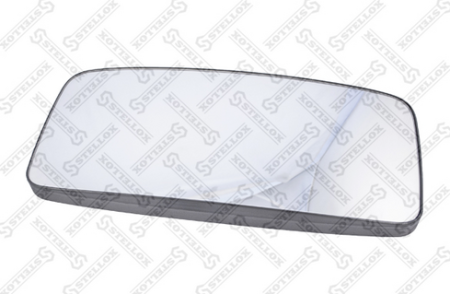 Стекло зеркала с подогревом левое 379x176x47 \MAN