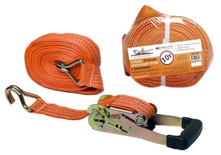 Стяжка груза 8м  10т  с трещеткой  AIRLINE