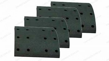 Накладки тормозные 19932 1-рем (413x203) 93280 SC