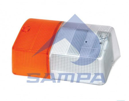 Стекло поворотника правое RH Scania 2/3-serie