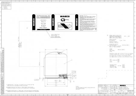 Картридж осушителя M39 DAF, VOLVO, MB, MAN, IVECO   WABCO белый