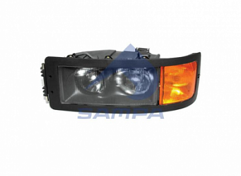 Фара MAN F2000 3-серия  левая с указ. повор. без эл. регул.