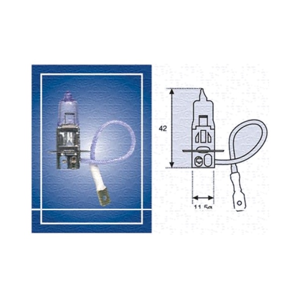 Лампа галоген 24V Н3 70W  MAGNETI MARELLI