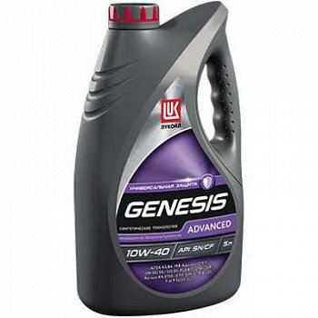 Масло мот.10W40 Лукойл  GENESIS ADVANCED  4л