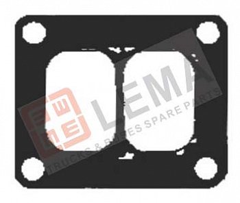 прокладка коллектора !турбина \Iveco 440Е38 (с перегородкой)