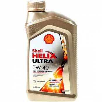 Масло мот. 0W40  SHELL Helix Ultra 1л