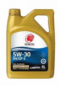 Масло мот. 5w30 IDEMITSU SN/GF-5 4л