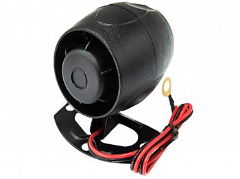 Сирена для сигналки AURA ADX-604  20W, 1-тон колокол, 8 Ом, 1000мА