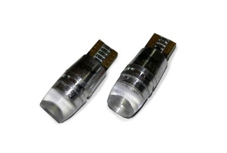 Светодиод Т10 12V С026 (W2.1х9,5D) 3W PSB блистер 2шт (белый)