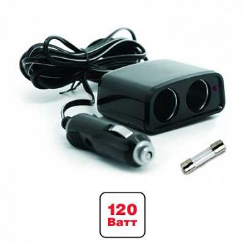 Разветвитель прикуривателя AVS 12/24 2 выхода CS201