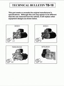 Стартер 24V 4.0KW OM-904 Atego/MB811