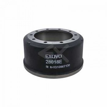 Барабан тормозной 420х180(180)x228 BPW под 2-х сторонюю шпильку