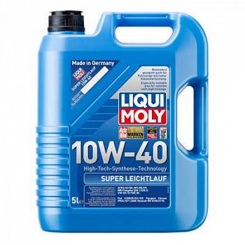 Масло мот.10W40 LIQUI MOLY Super Leichtlaut  5L
