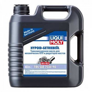 Масло транс.75W90 LiqyiMoly Hypoid- Getrieb TDL GL4/GL5  4л