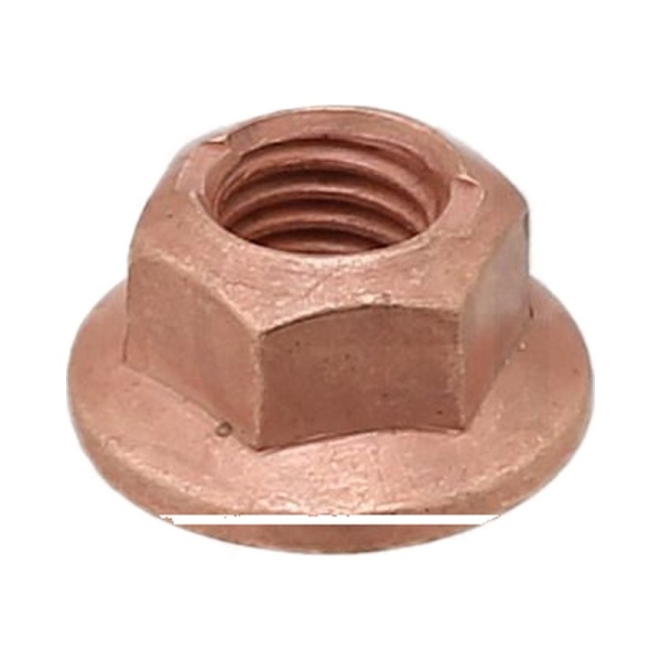 Гайка M10x1,5 8 DIN 6923 Медная