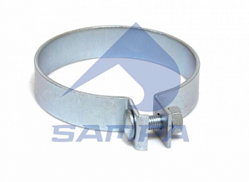 Хомут D130-140мм трубы глушителя MB