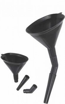 Воронка пластиковая "3в1" (горловина 210х135 мм, длина 430 мм) AVS OF-210
