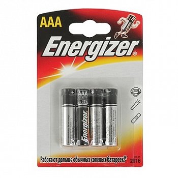 Батарейка  ААA LR03-20BL Energizer