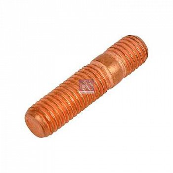 Шпилька омеднённая М10x10 L=43мм выхлопной системы\MAN