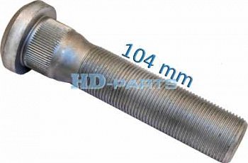 Шпилька колесная M22x1.5x105мм RVI